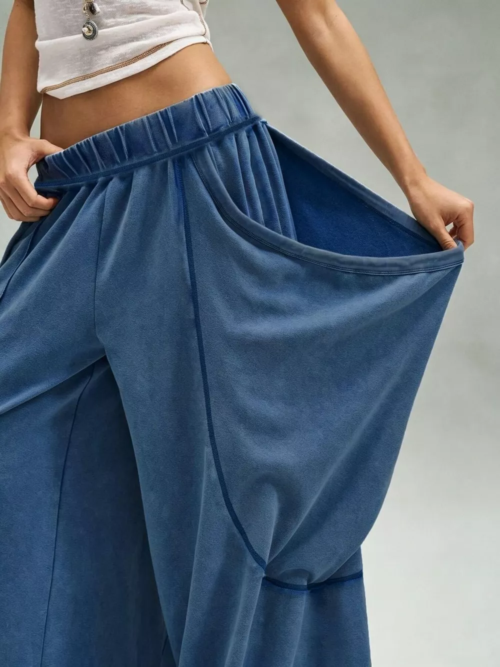 Oversized Wide-Leg Cargo Pants, image 6