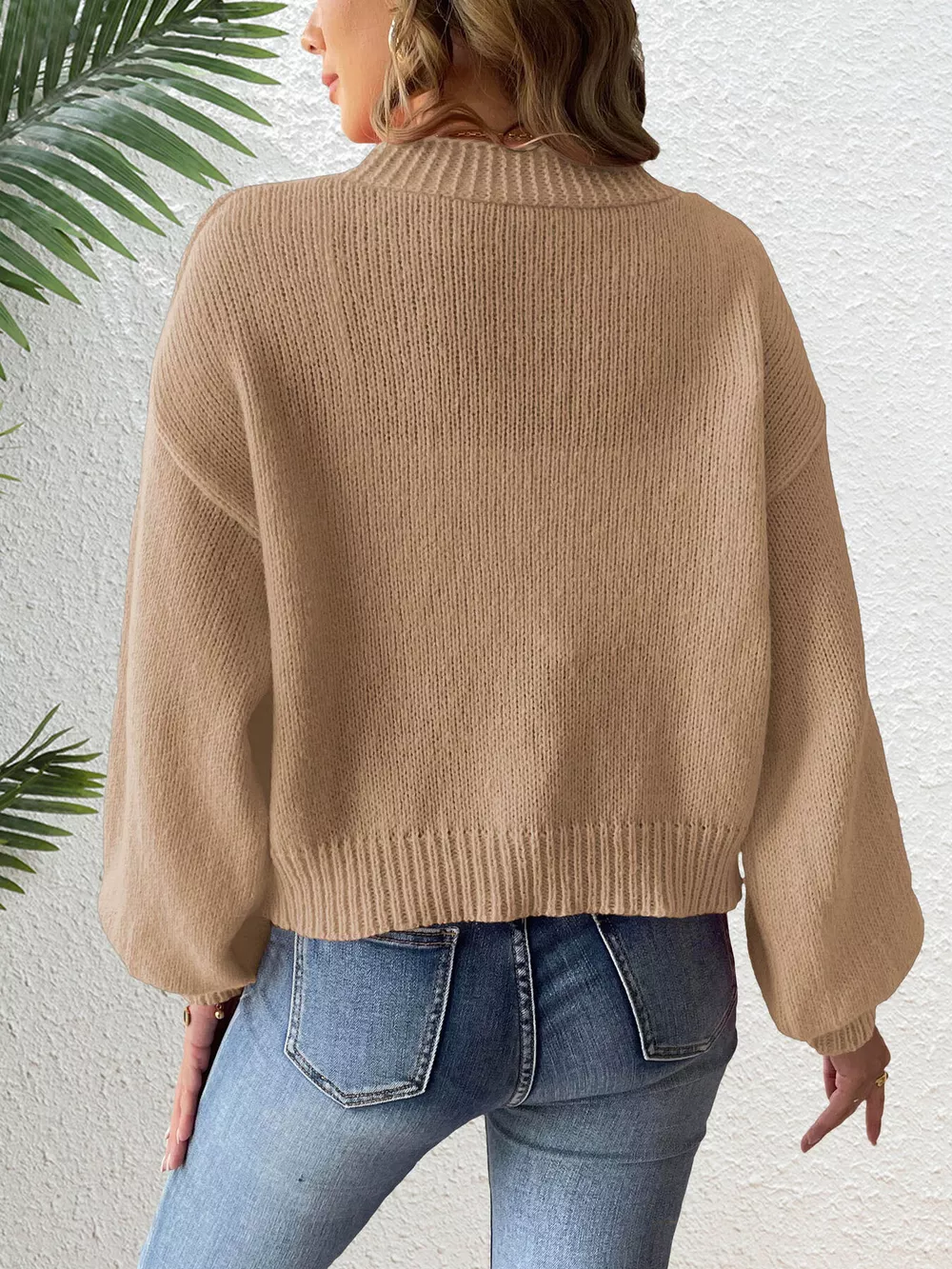 Bow-Tie Open Front Knit Cardigan, image 13