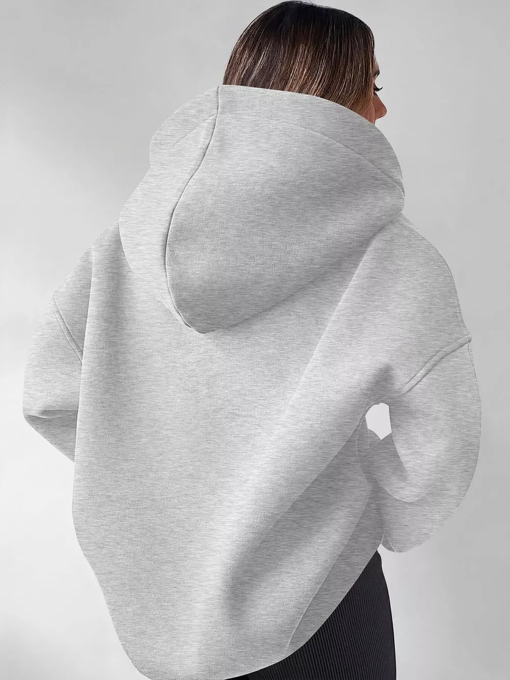 Oversized Quarter-Zip Hoodie, image 14