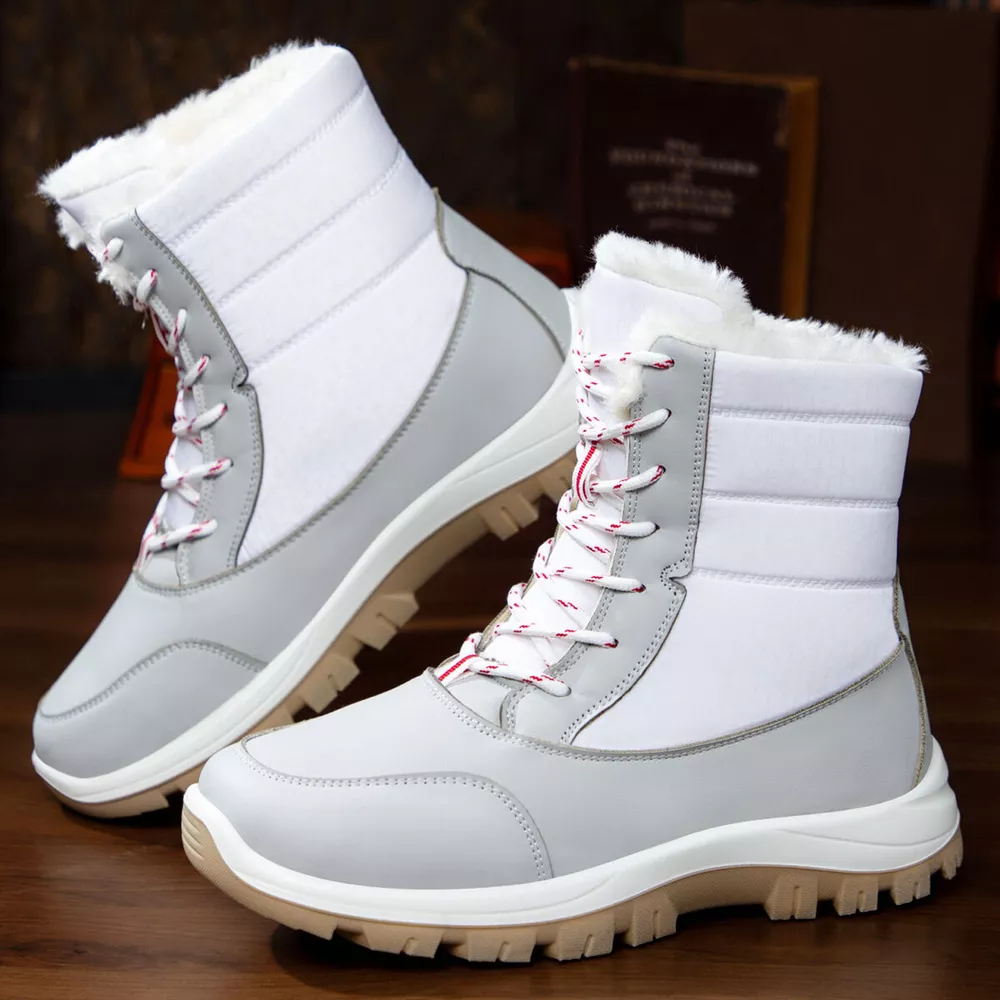 Winter Waterproof Snow Boots with Warm Fur Lining, image 7