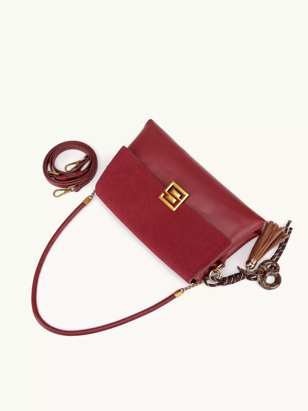 Gold-Tone Hardware Crossbody Bag, image 9