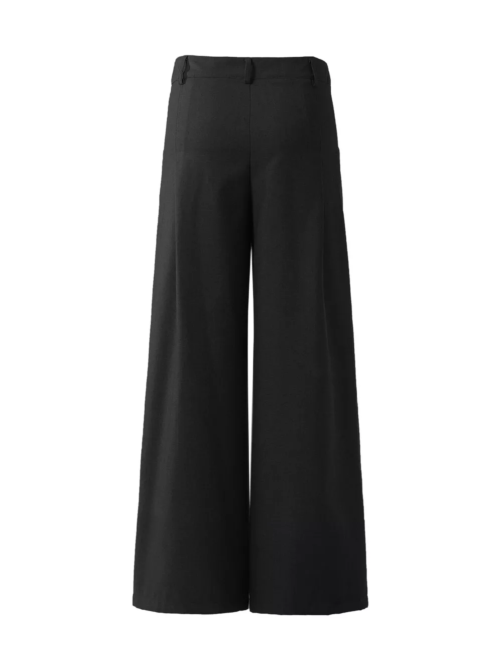 Men's Pleated Detail Wide Leg Pants, image 4