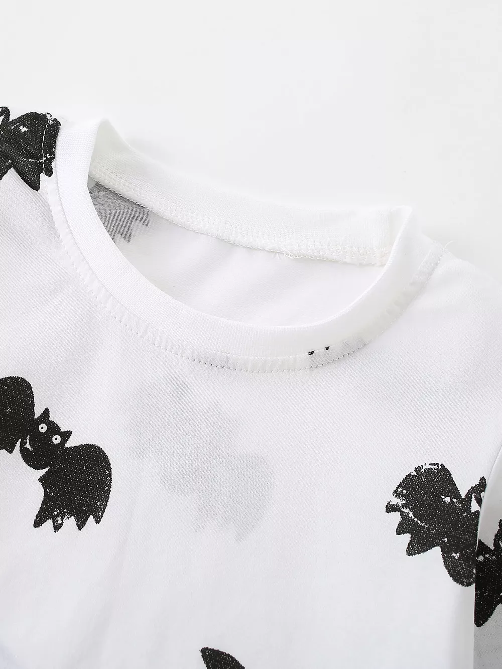 Children's Halloween Bat Print Long Sleeve T-Shirt, image 3