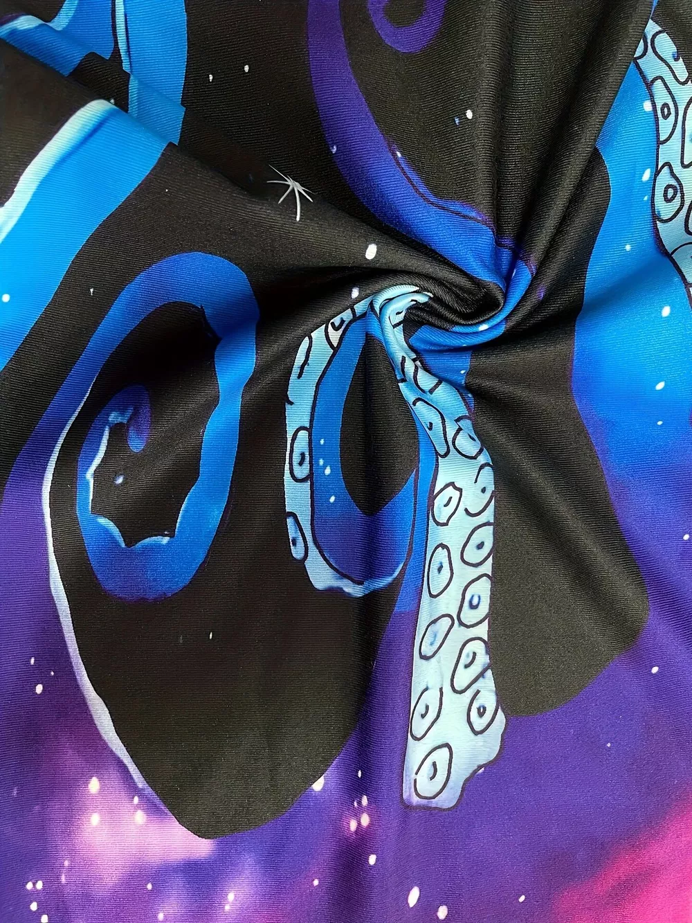 Galaxy Print Flare Pants, image 3