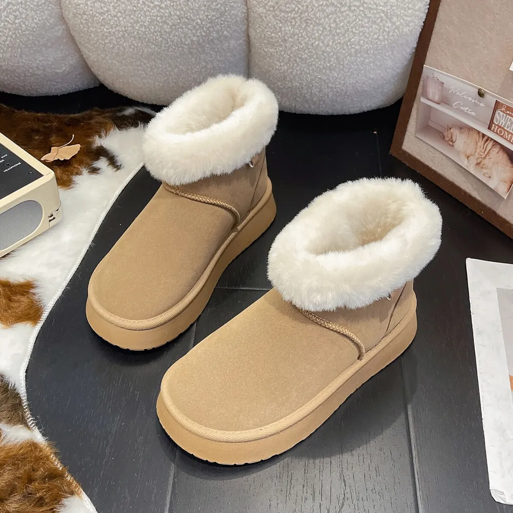 Round Toe Platform Boots, image 8