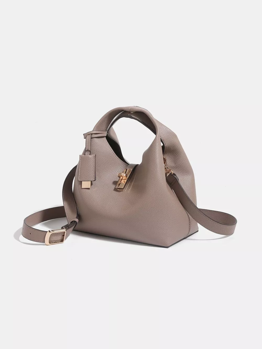 PU Leather Crossbody Bag with Mini Pouch, image 2