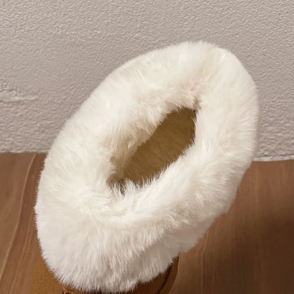 Cozy Furry Platform Boots, image 6