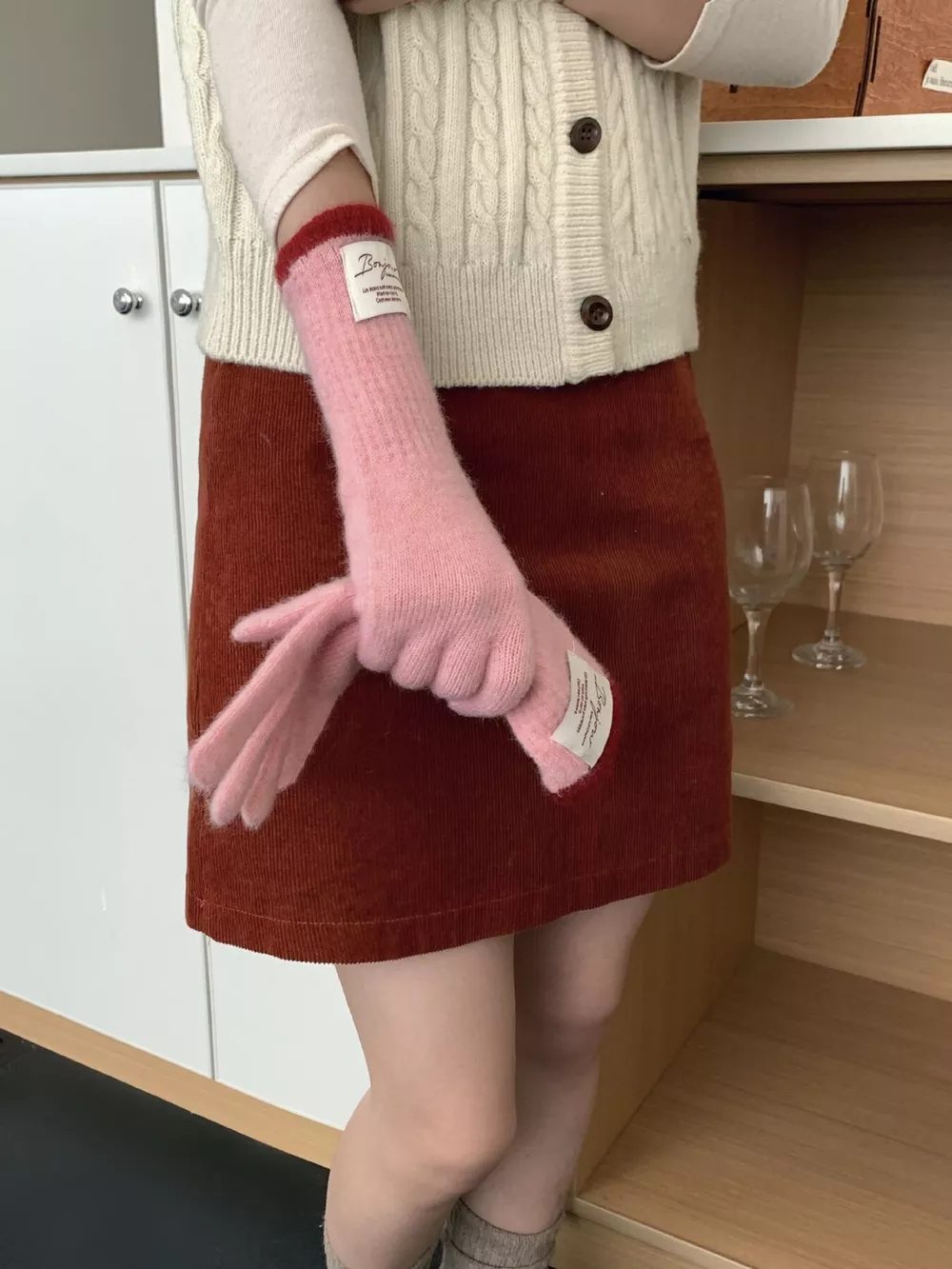 Cozy Knit Touchscreen Gloves, image 7