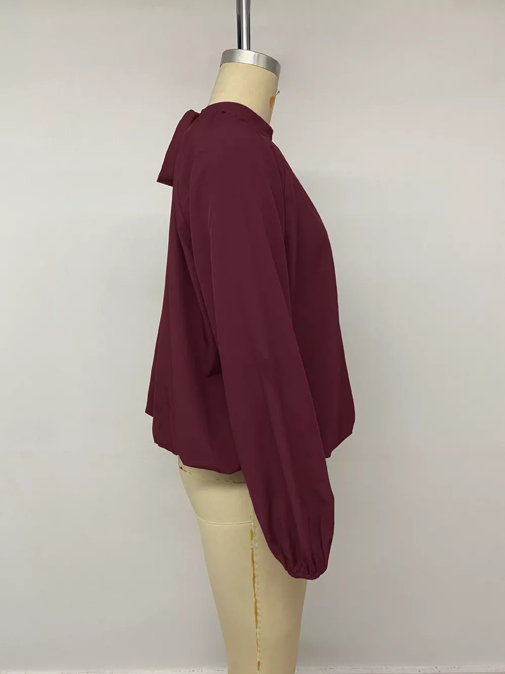 Tie Back Balloon Sleeve Blouse, image 9