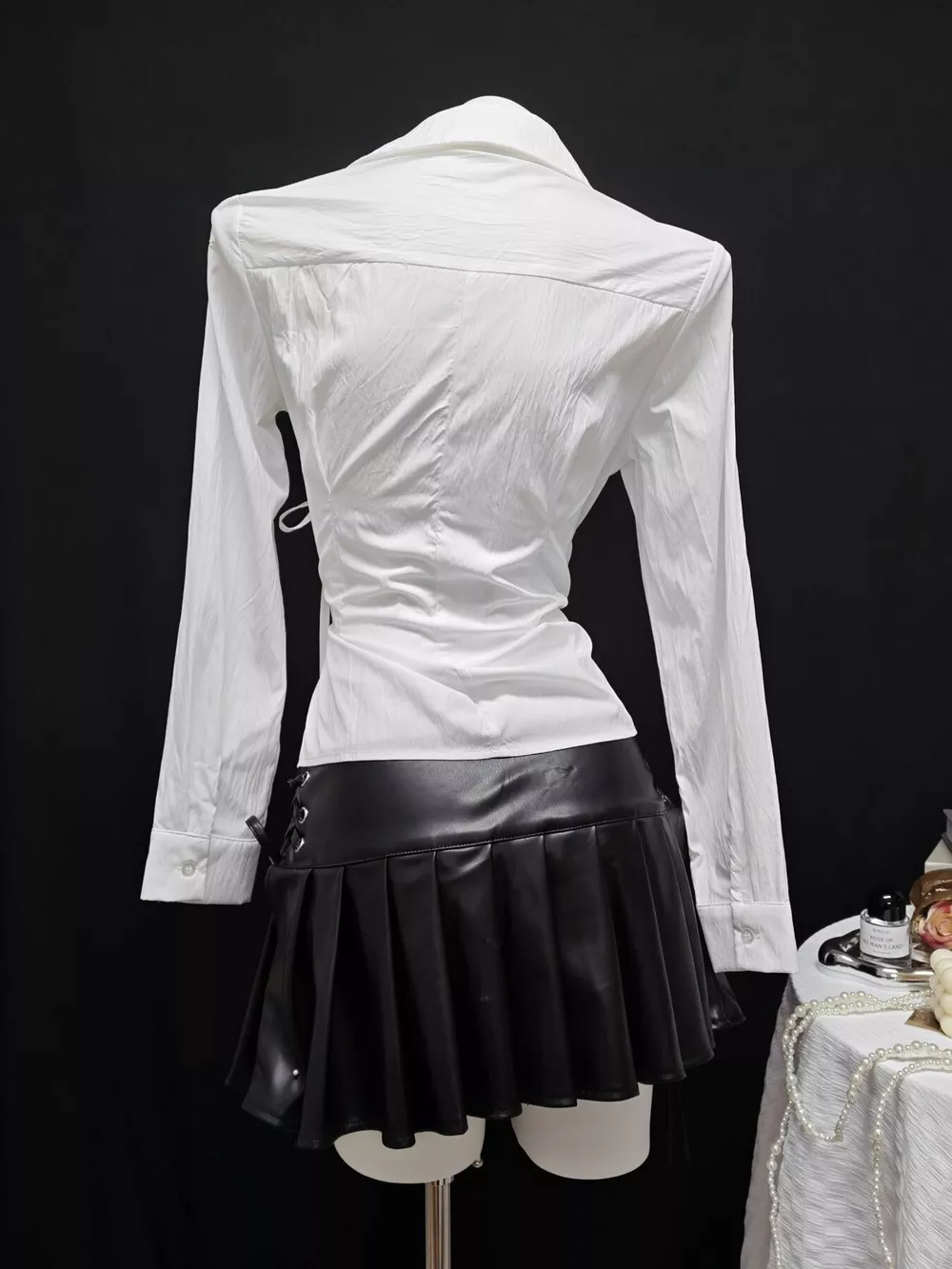 Side Tied Long Sleeve Shirt, image 5