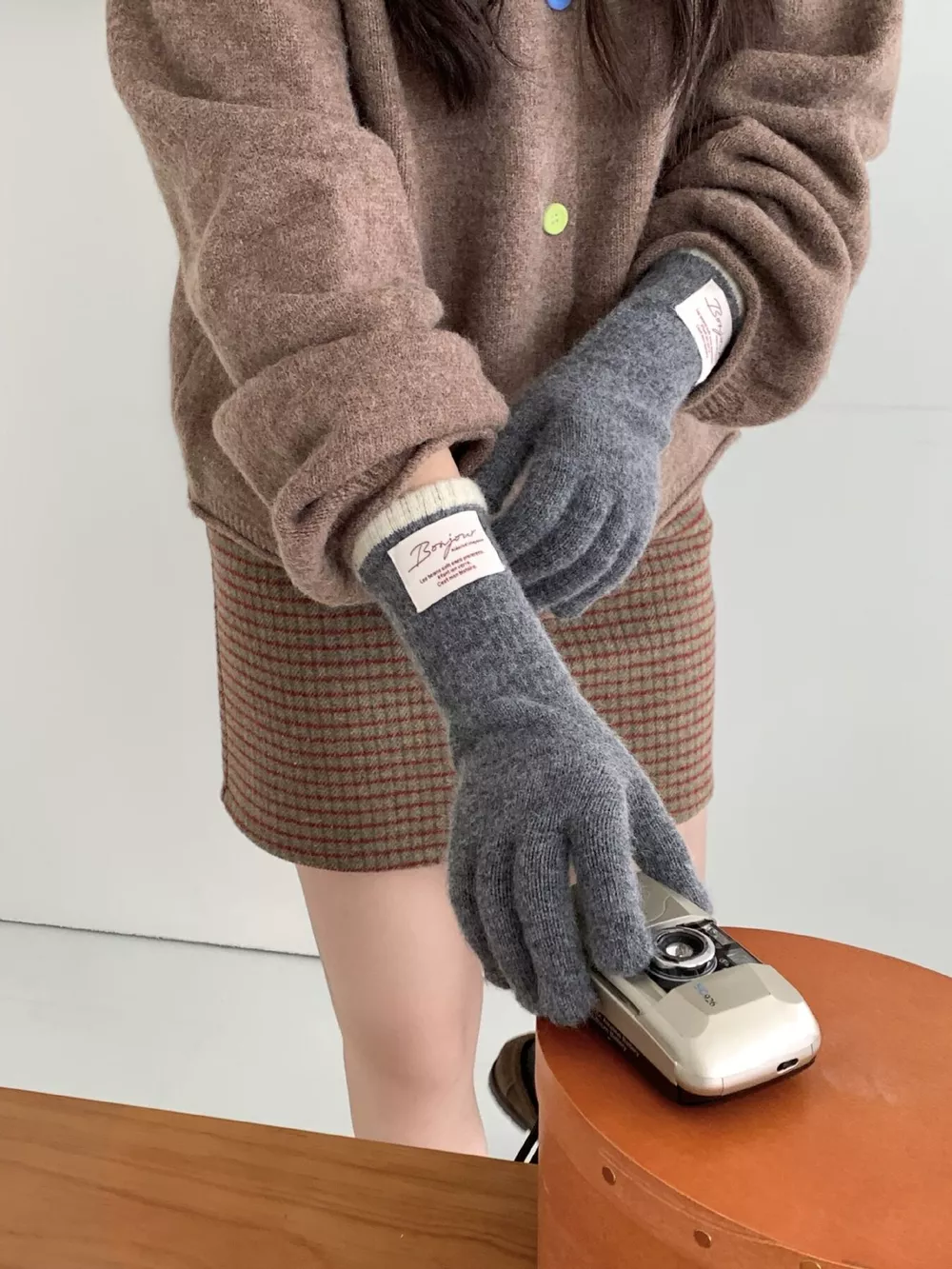 Cozy Knit Touchscreen Gloves, image 6
