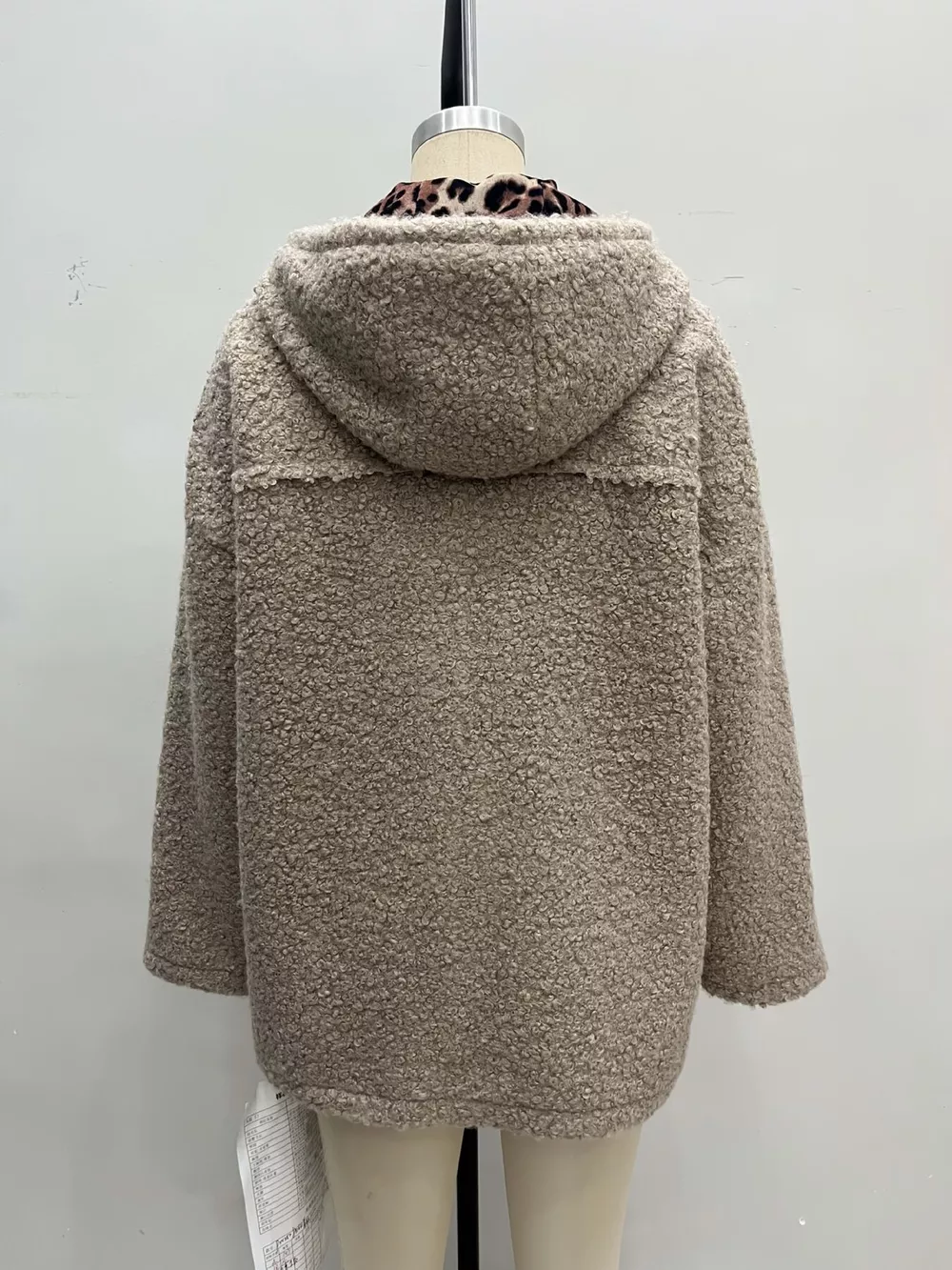 Fleece Zip Up Hooded Outerwear, image 6