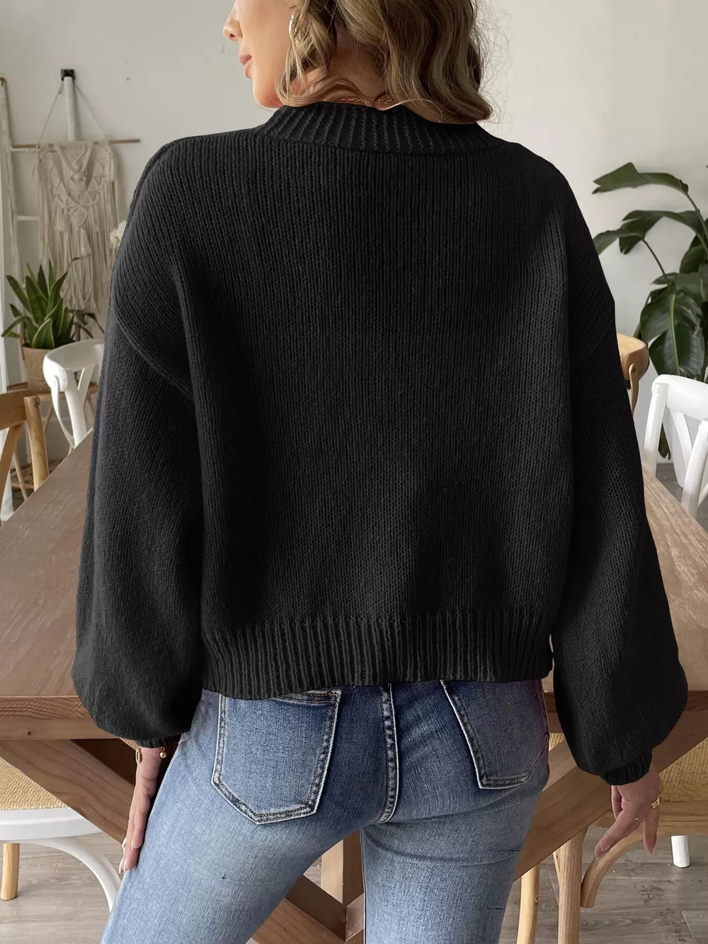 Flower Open Front Cardigan, image 14