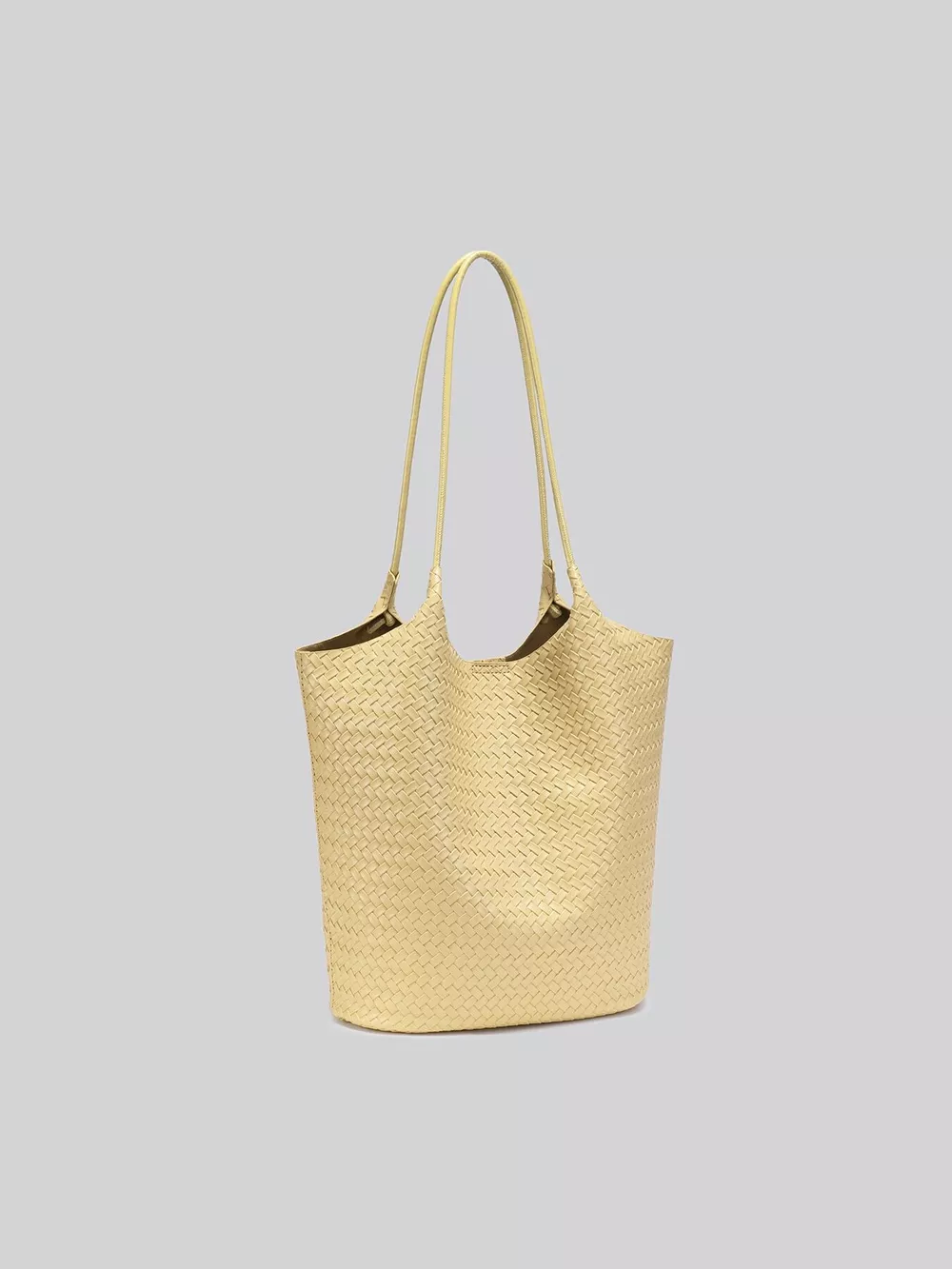 Elegant Woven Texture Tote Handbag, image 5