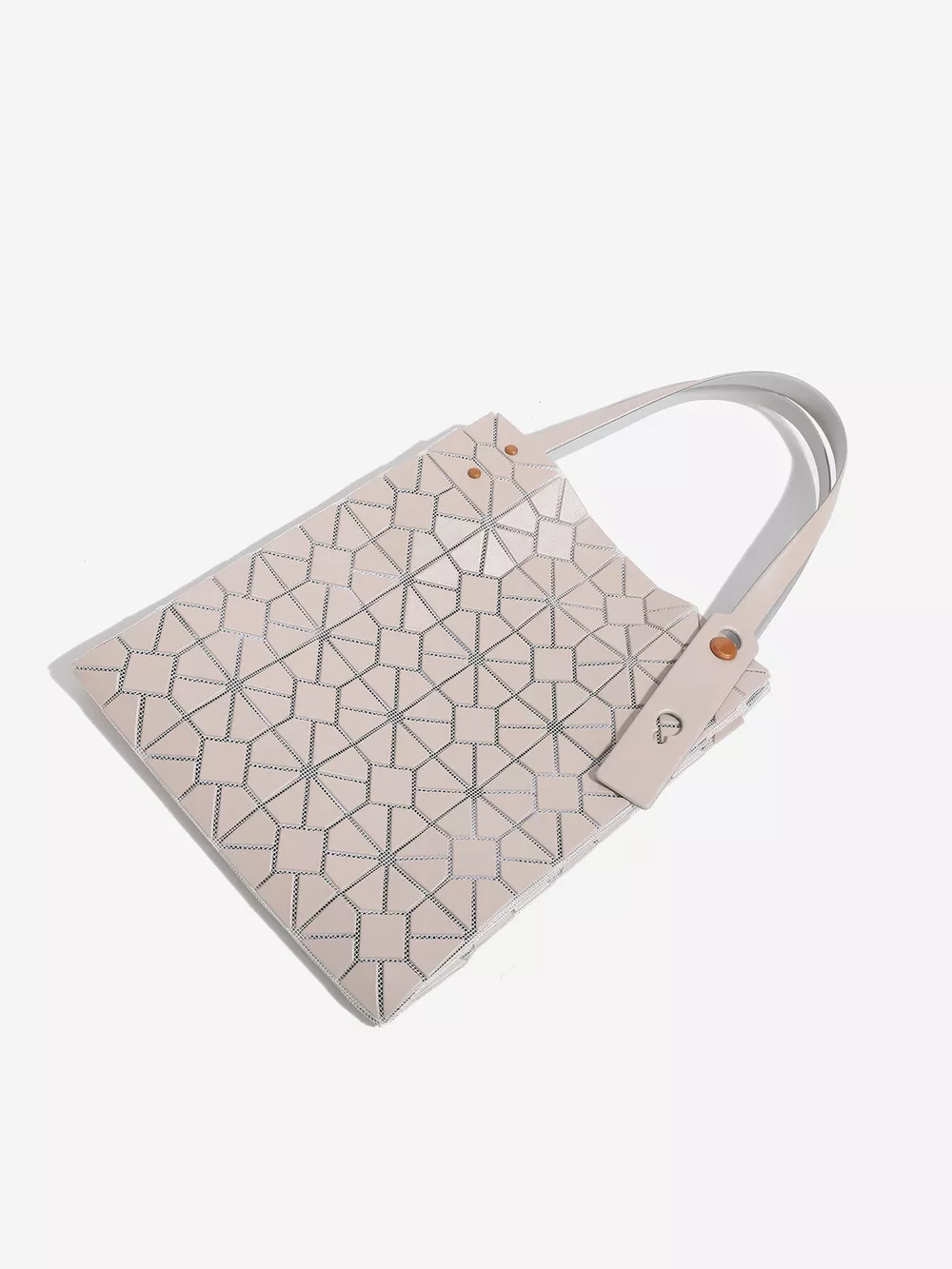 Geometric Lattice Structured Handbag, image 6