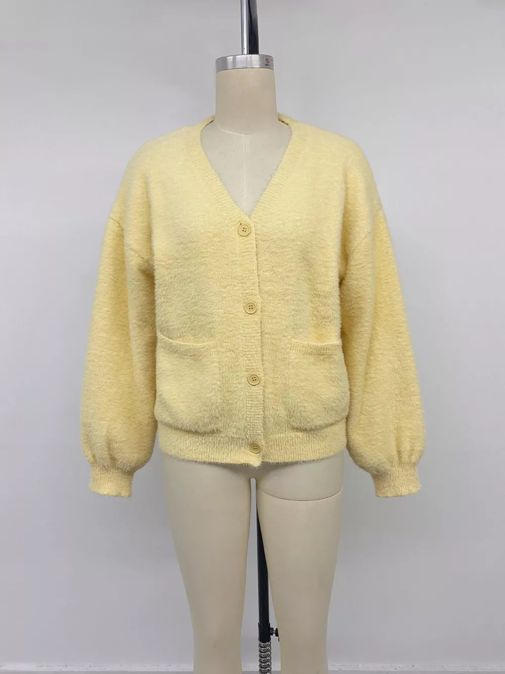 Button Up V-Neck Cardigan, image 12