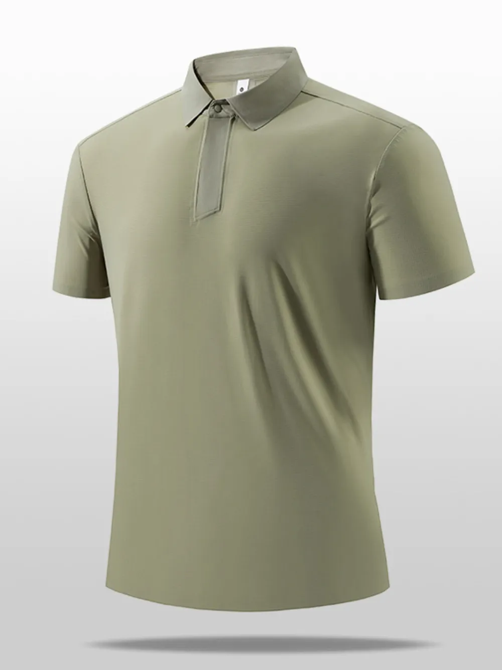 Men's Plus Size Collared Neck Short Sleeve Polo, image 4