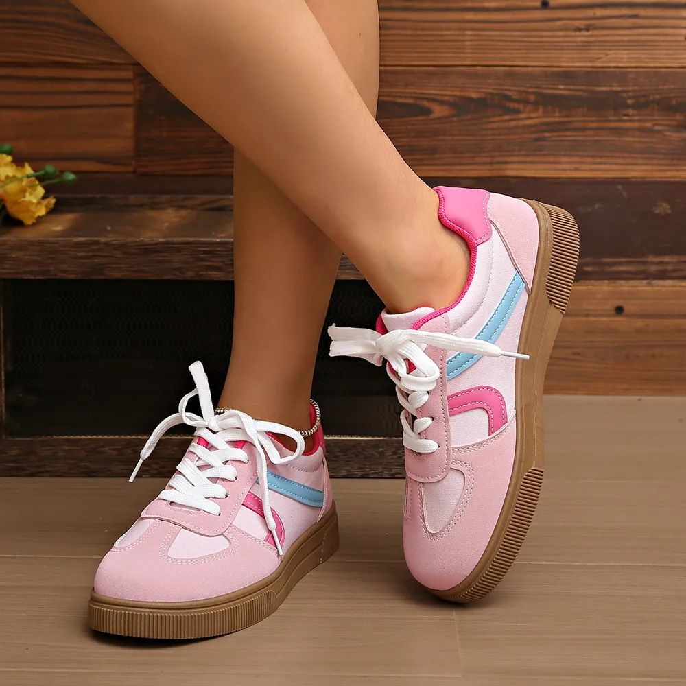 Lace Up Platform Sneakers, image 2