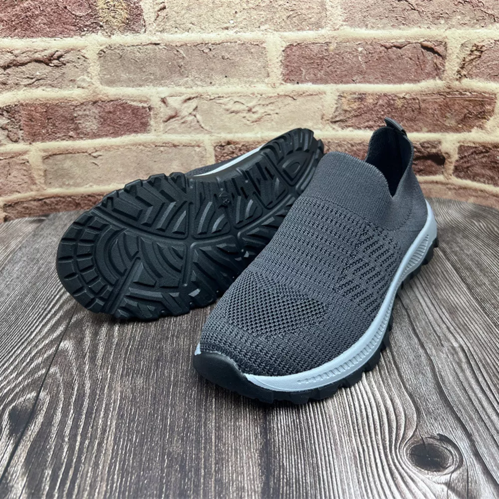 Round Toe Mesh Slip-Ons, image 6