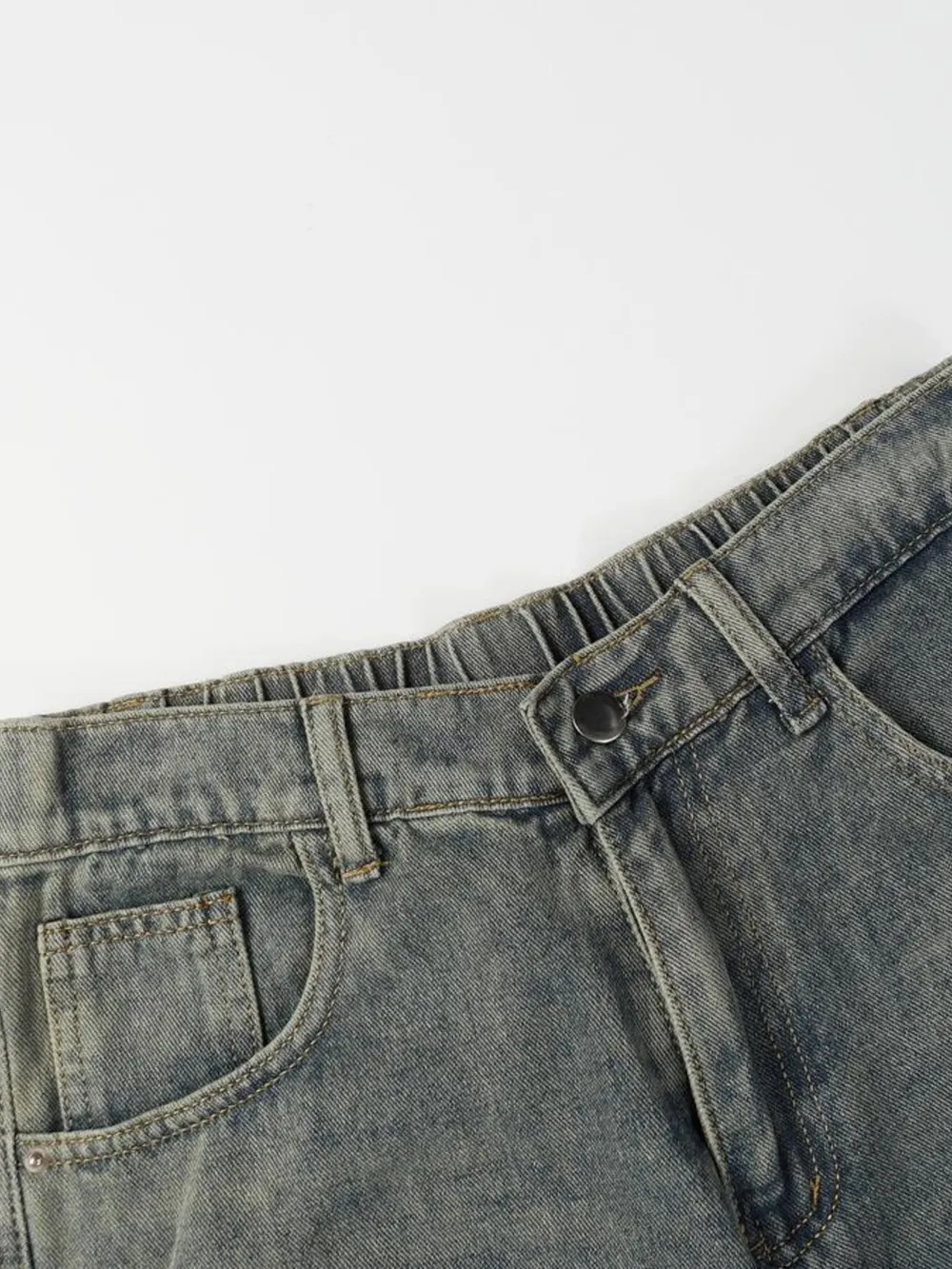 Men's High Waist Wide Leg Jeans, image 23