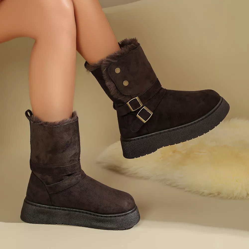 Round Toe Flats Boots, image 9