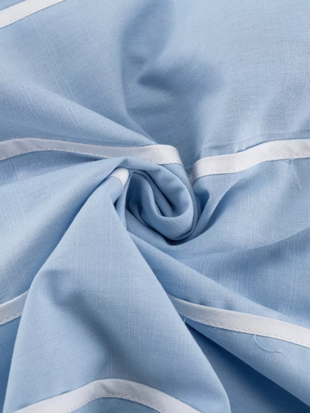 Halter Neck Scalloped Hem Top and Skirt Set, image 7