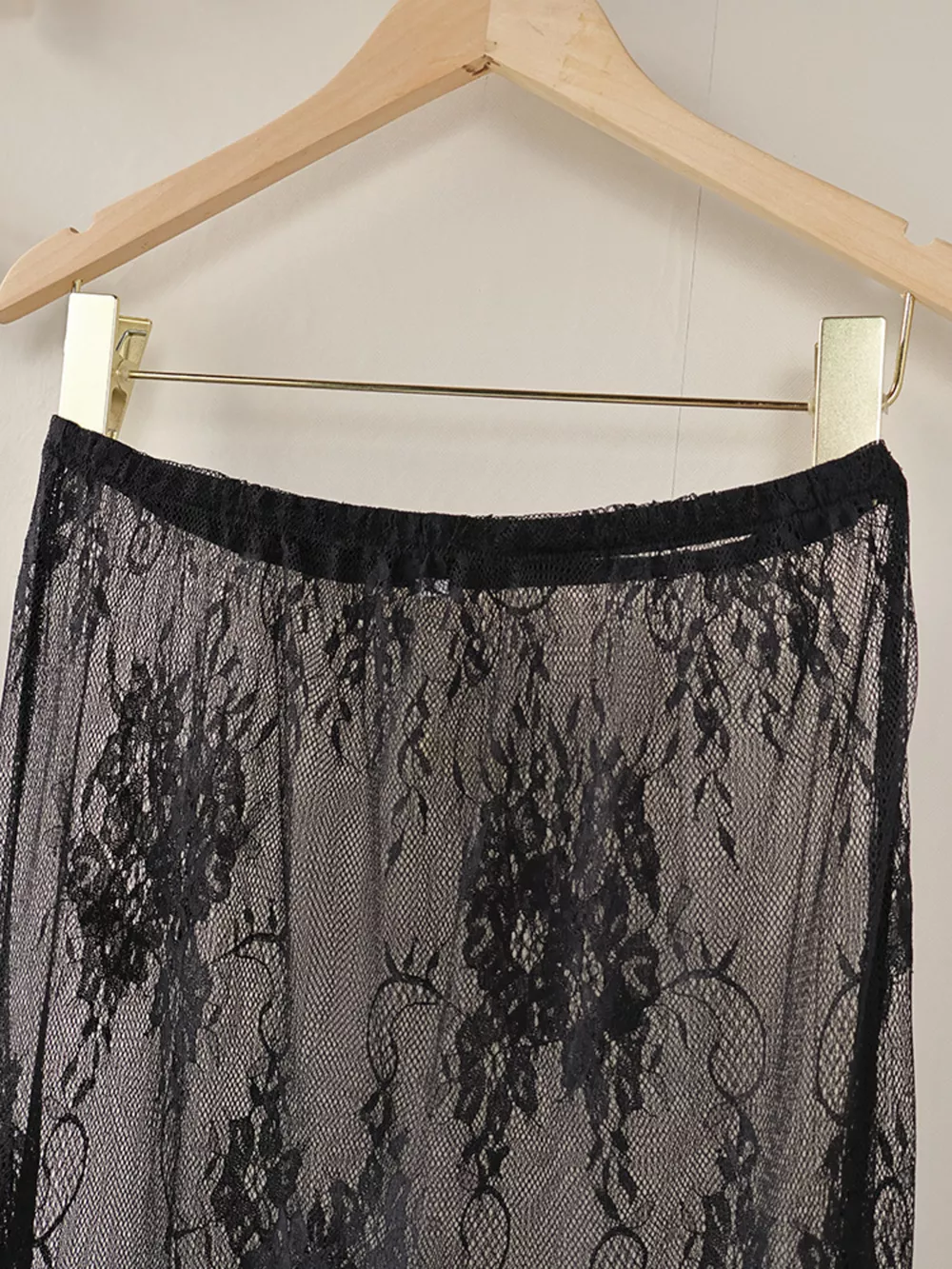 Lace Corset Mini Dress Set with Sheer Overlay, image 15