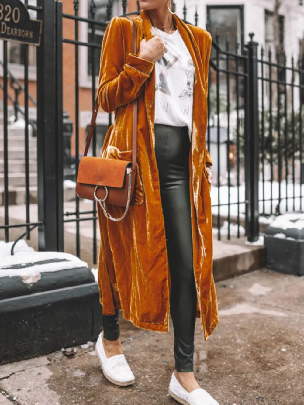 Open Front Long Sleeve Longline Cardigan, image 14