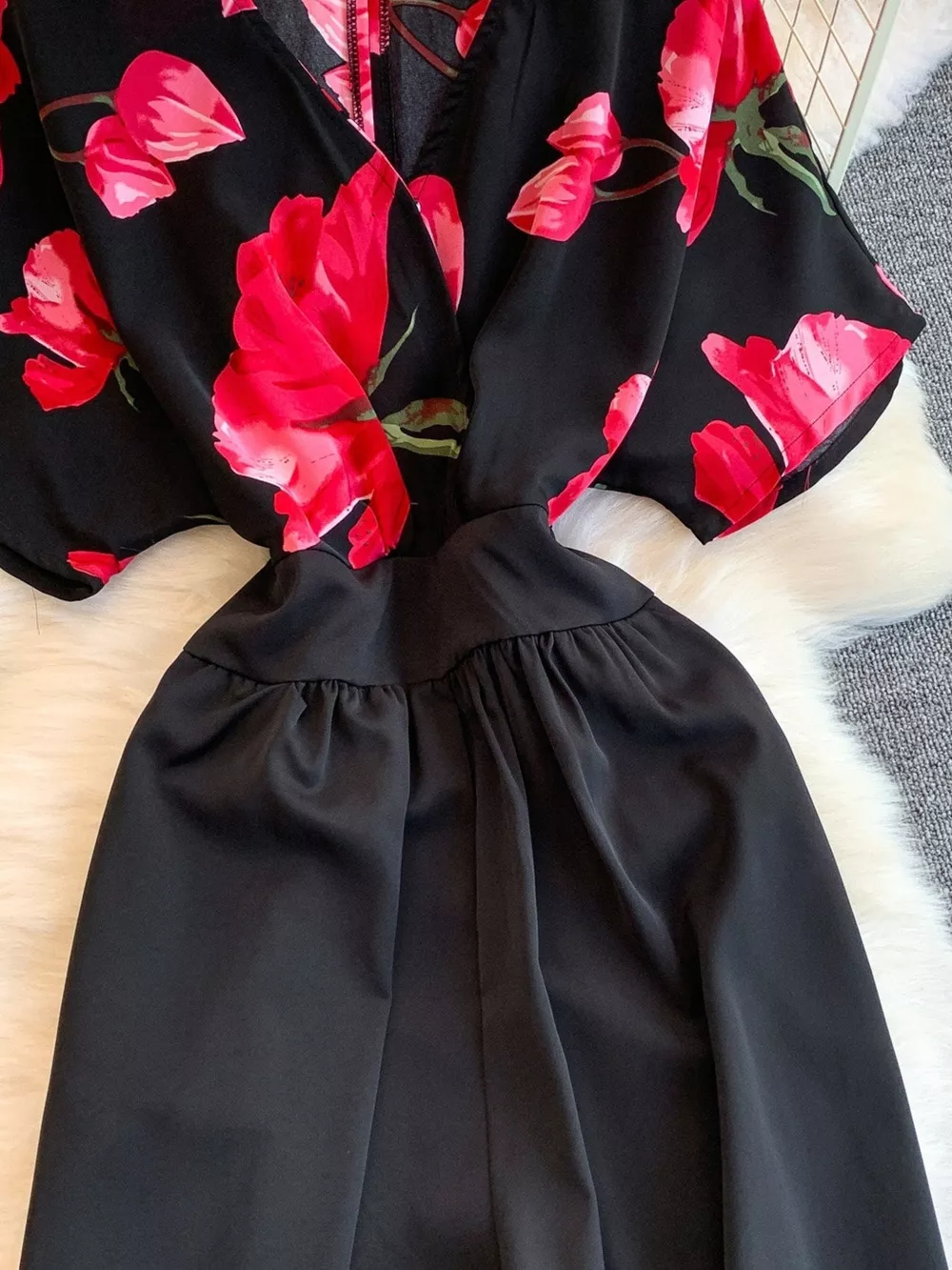 Printed Wide Leg Jumpsuit, image 19