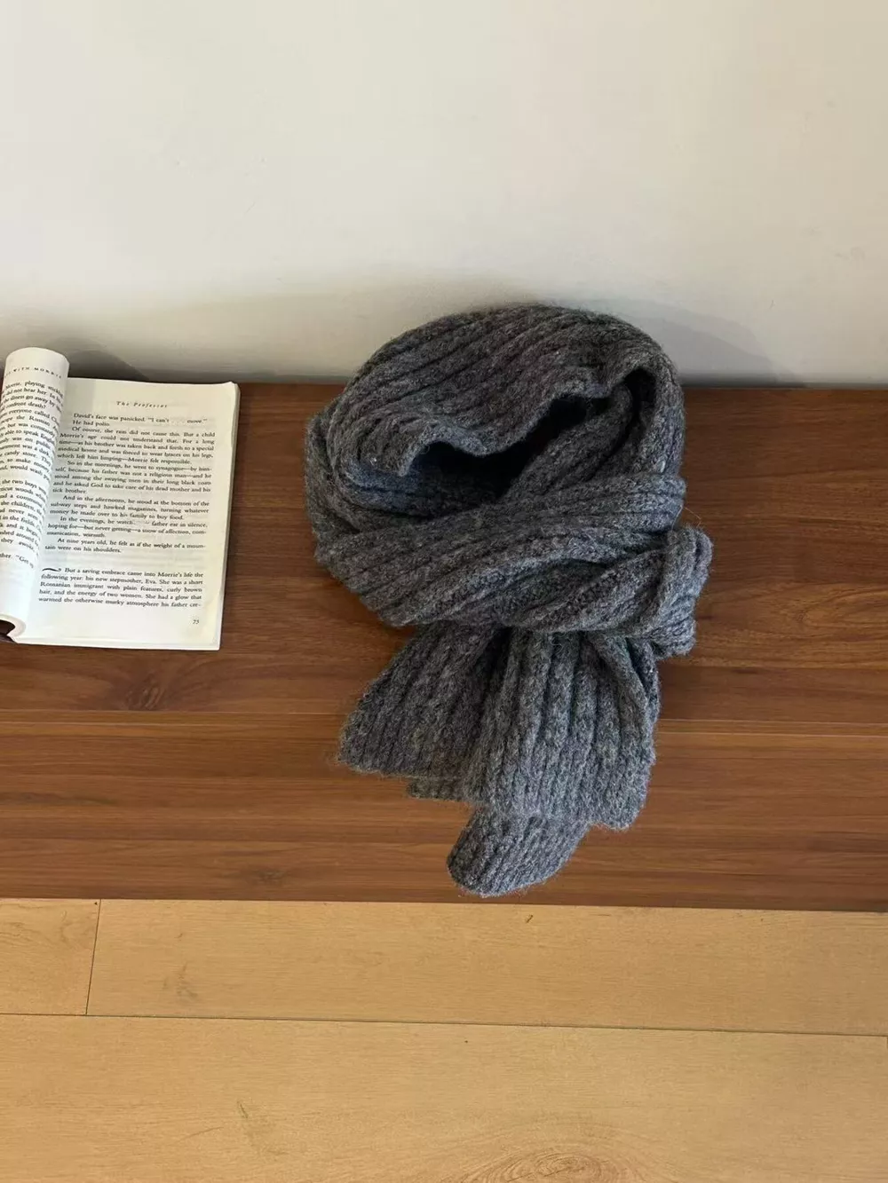 Cozy Knitted Winter Scarf