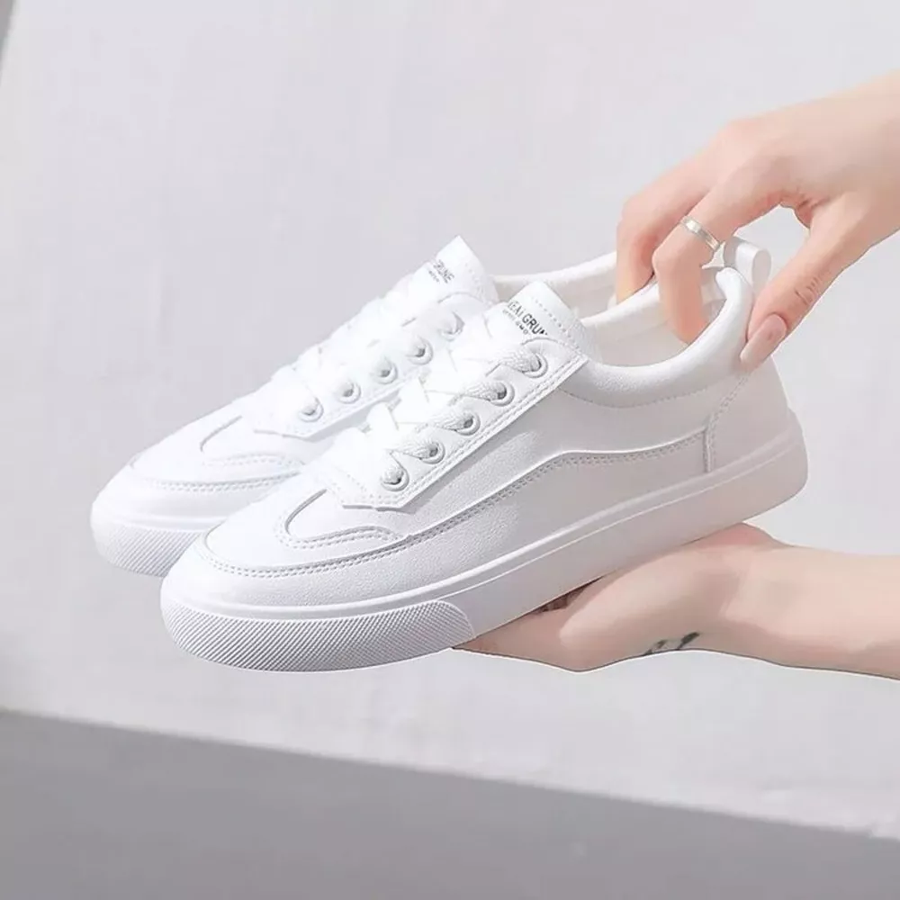 Round Toe Platform Sneakers, image 2