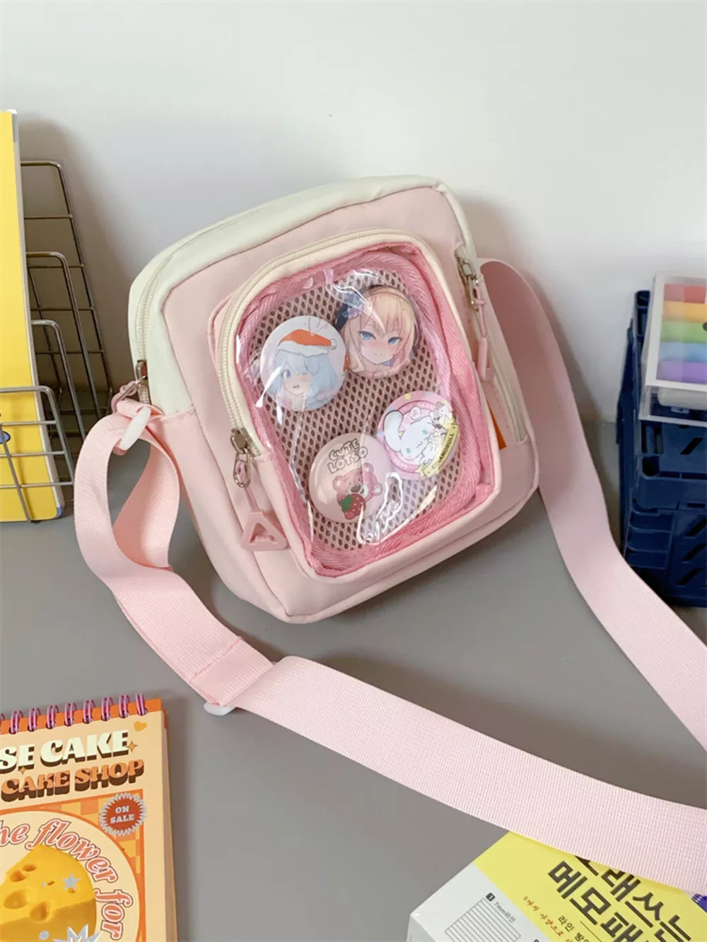 Badge Display Crossbody Bag, image 8
