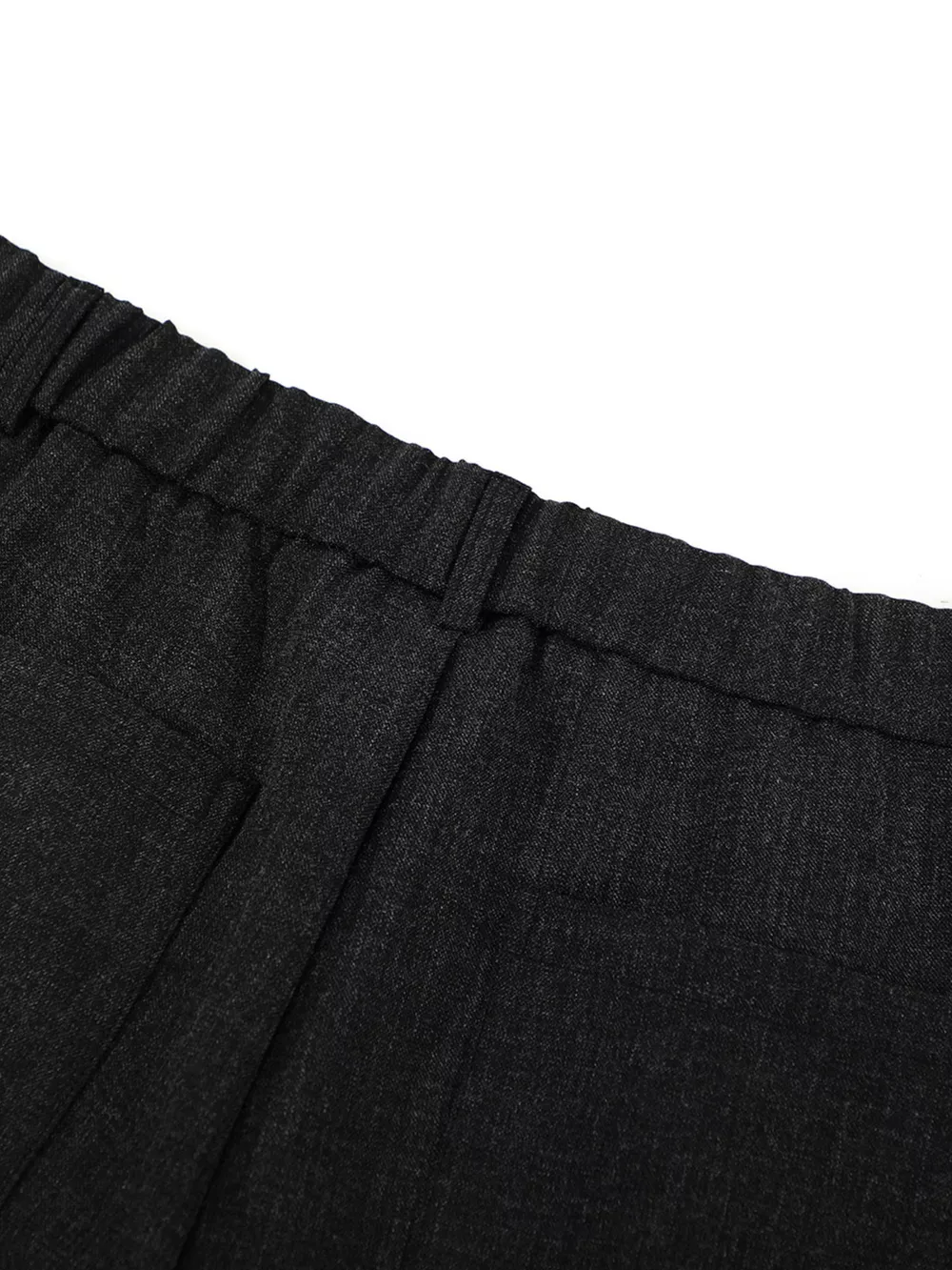 Men's High-Waisted Pleated Wide-Leg Capri Pants, image 12