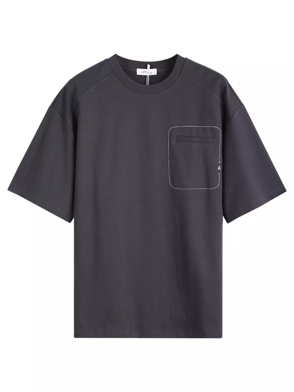 Men's Plus Size Round Neck Half Sleeve T-Shirt, image 4
