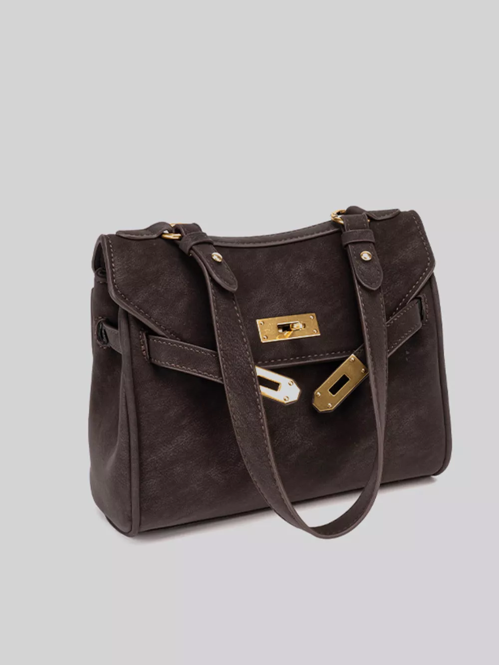 Gold-Tone Hardware Crossbody Bag, image 7