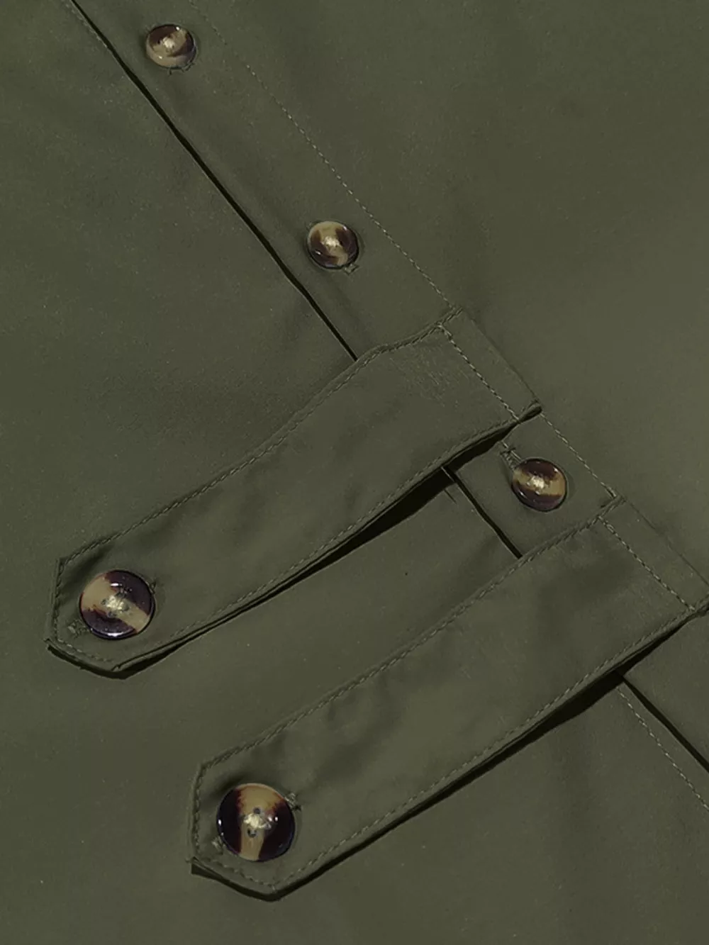 Men's Full Size Casual Button-Up Shirt Plus Size, image 16