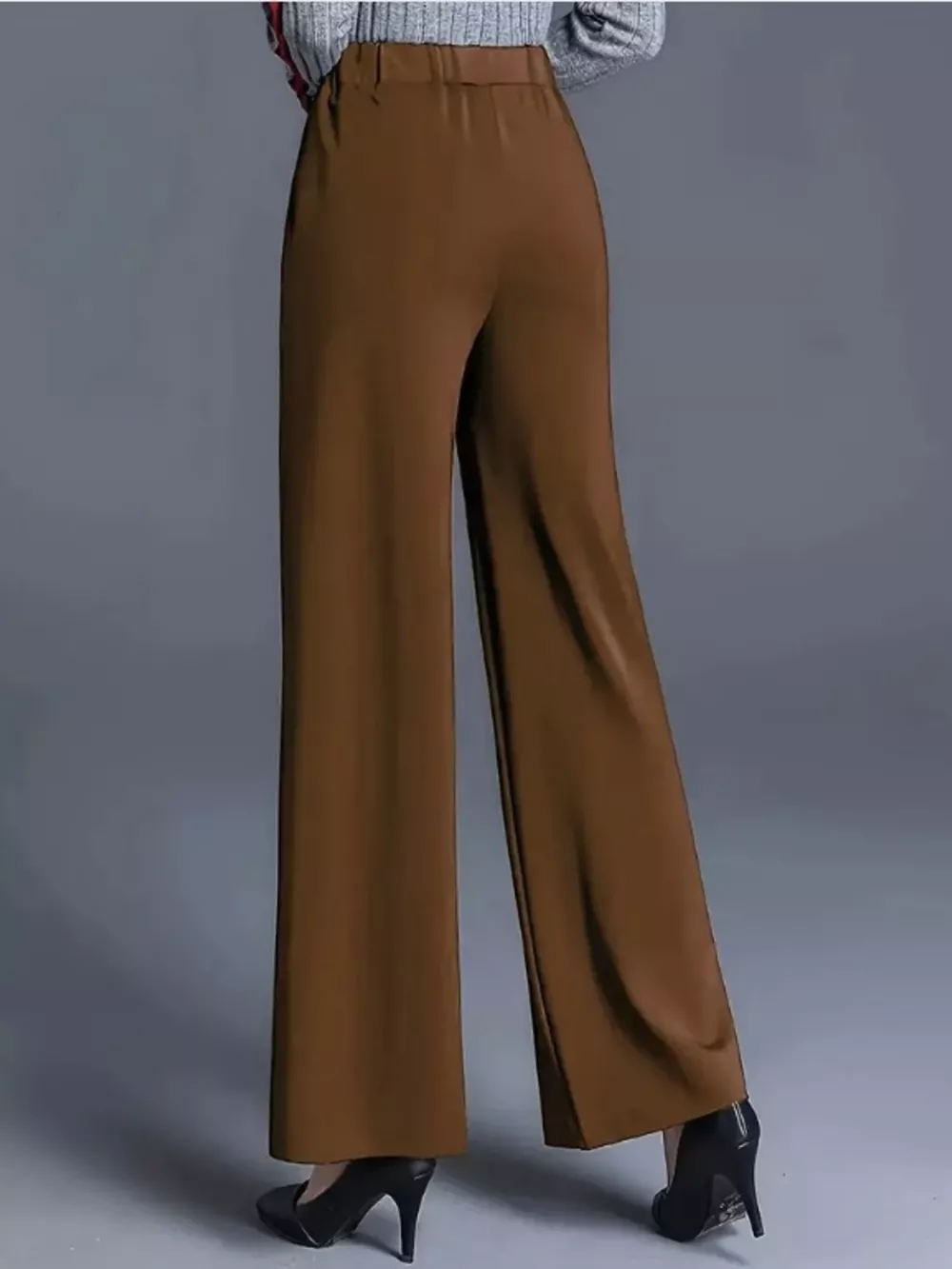 High-Waisted Wide Leg Pants, image 2