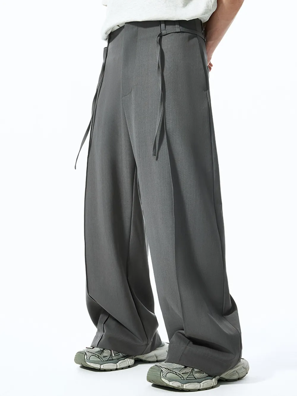 Men's High-Waist Wide-Leg Pants, image 6