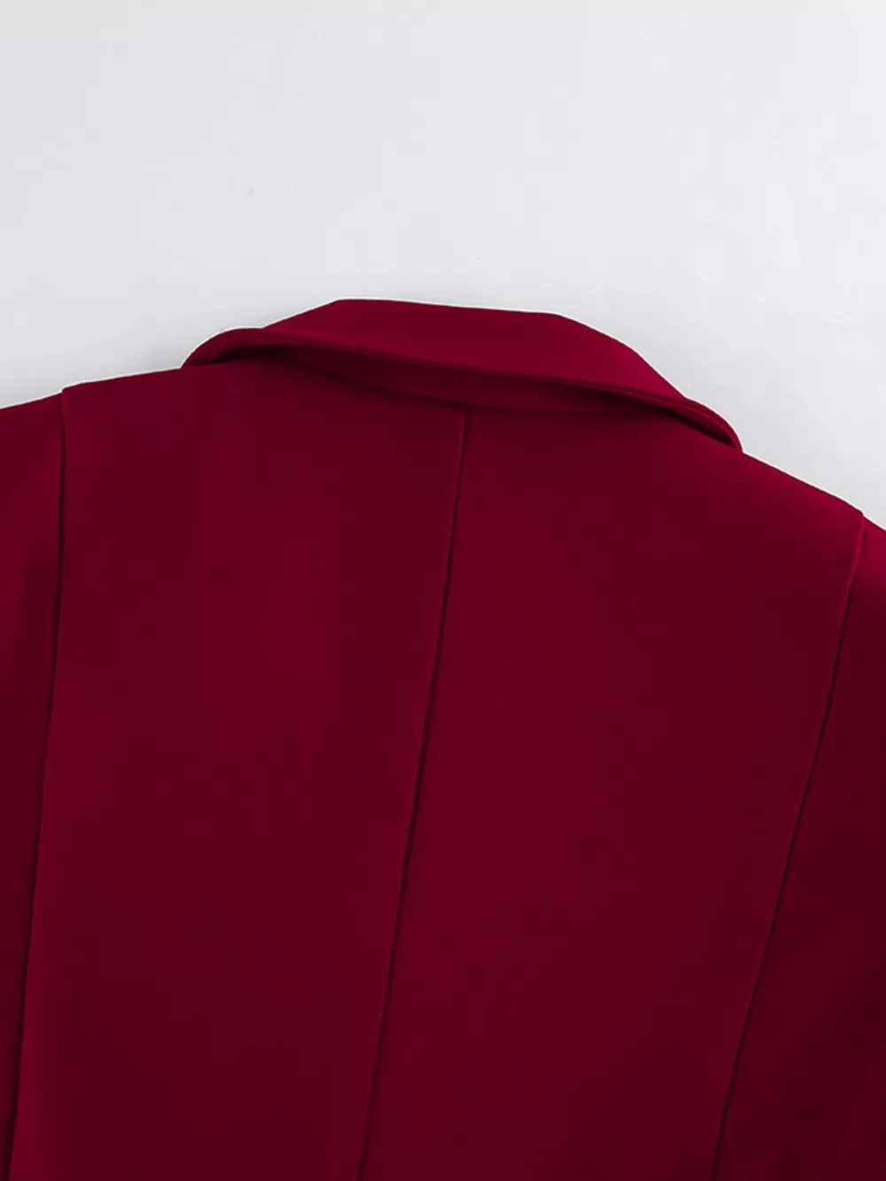 Single-Breasted Blazer and Wide-Leg Pants Set, image 10