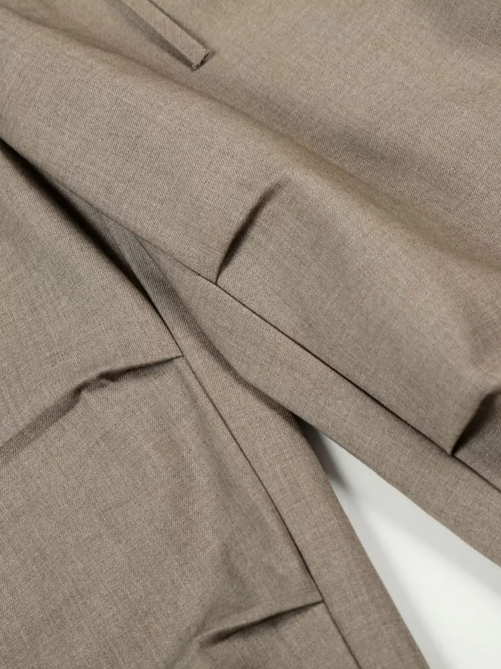 Men's Wide Leg Pleated Pants, image 5