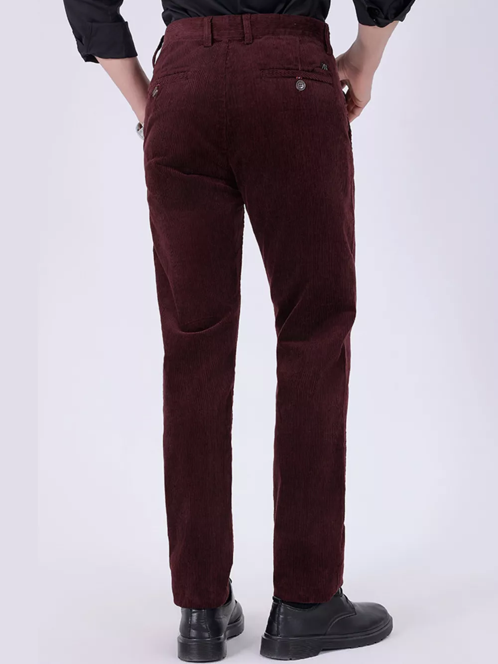 Men's Corduroy Slim-Fit Pants, image 4