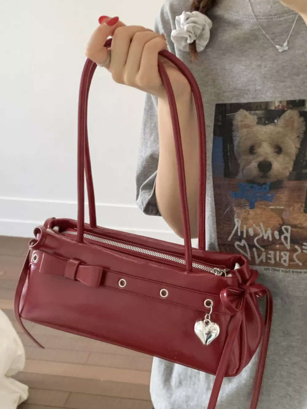 PU Leather Shoulder Bag, image 9