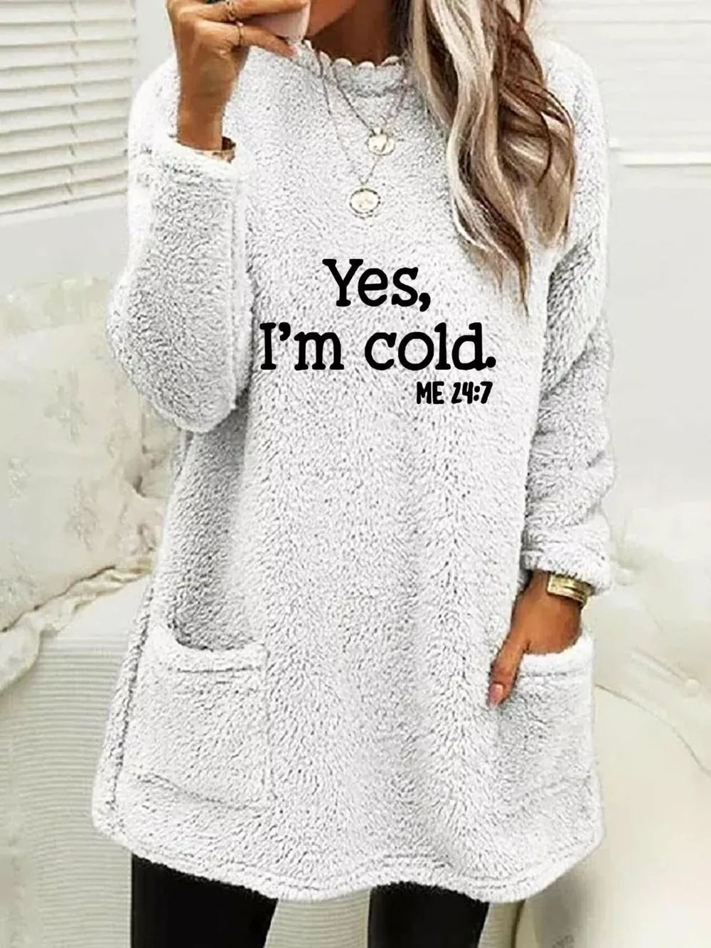 Full Size Letter Long Sleeve Fleece Sweatshirt Plus Size, image 9