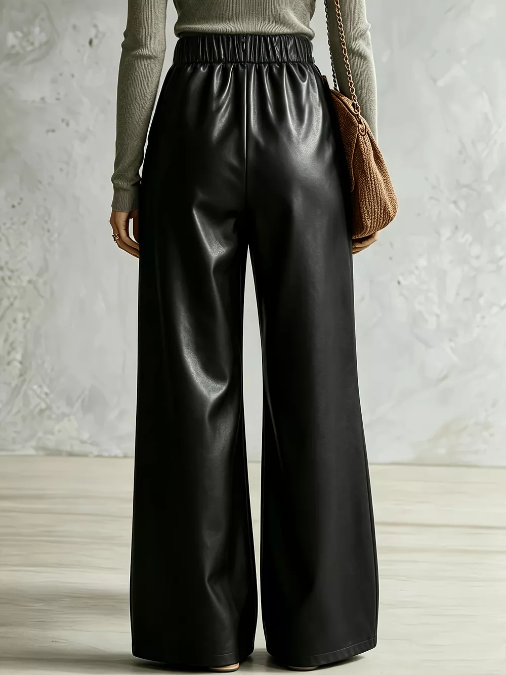 Criss-Cross Wide Leg Pants, image 6