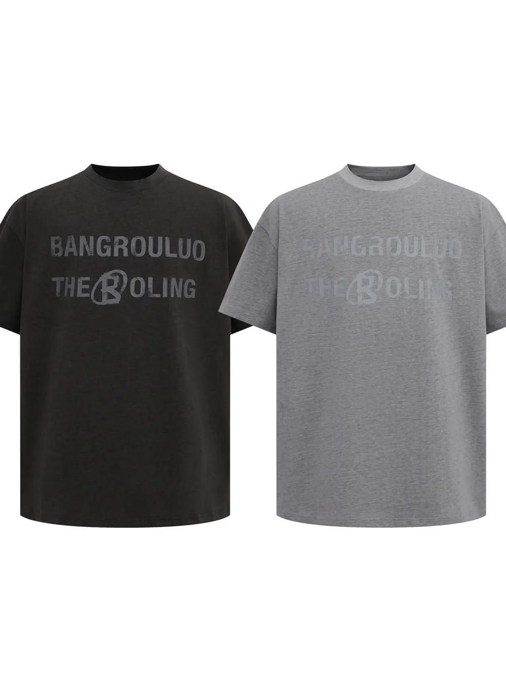 Men's Round Neck Letter Graphic T-Shirt, image 4