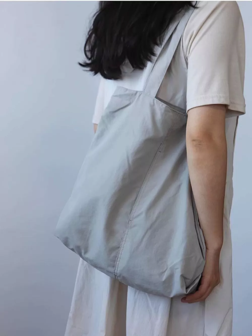 Casual Lightweight Nylon Shoulder Bag, image 6