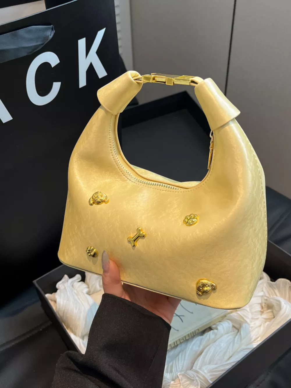 Embellished Hobo Crossbody Bag, image 8