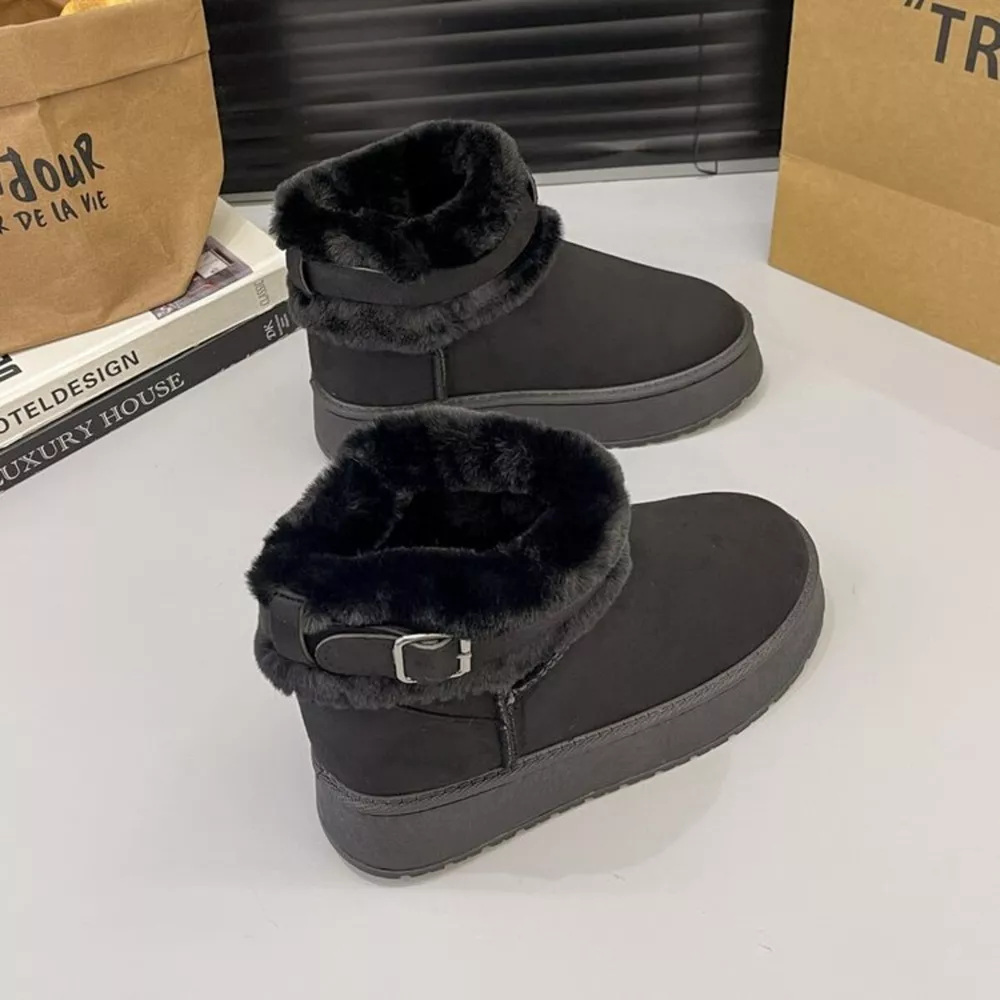 Round Toe Platform Boots, image 3