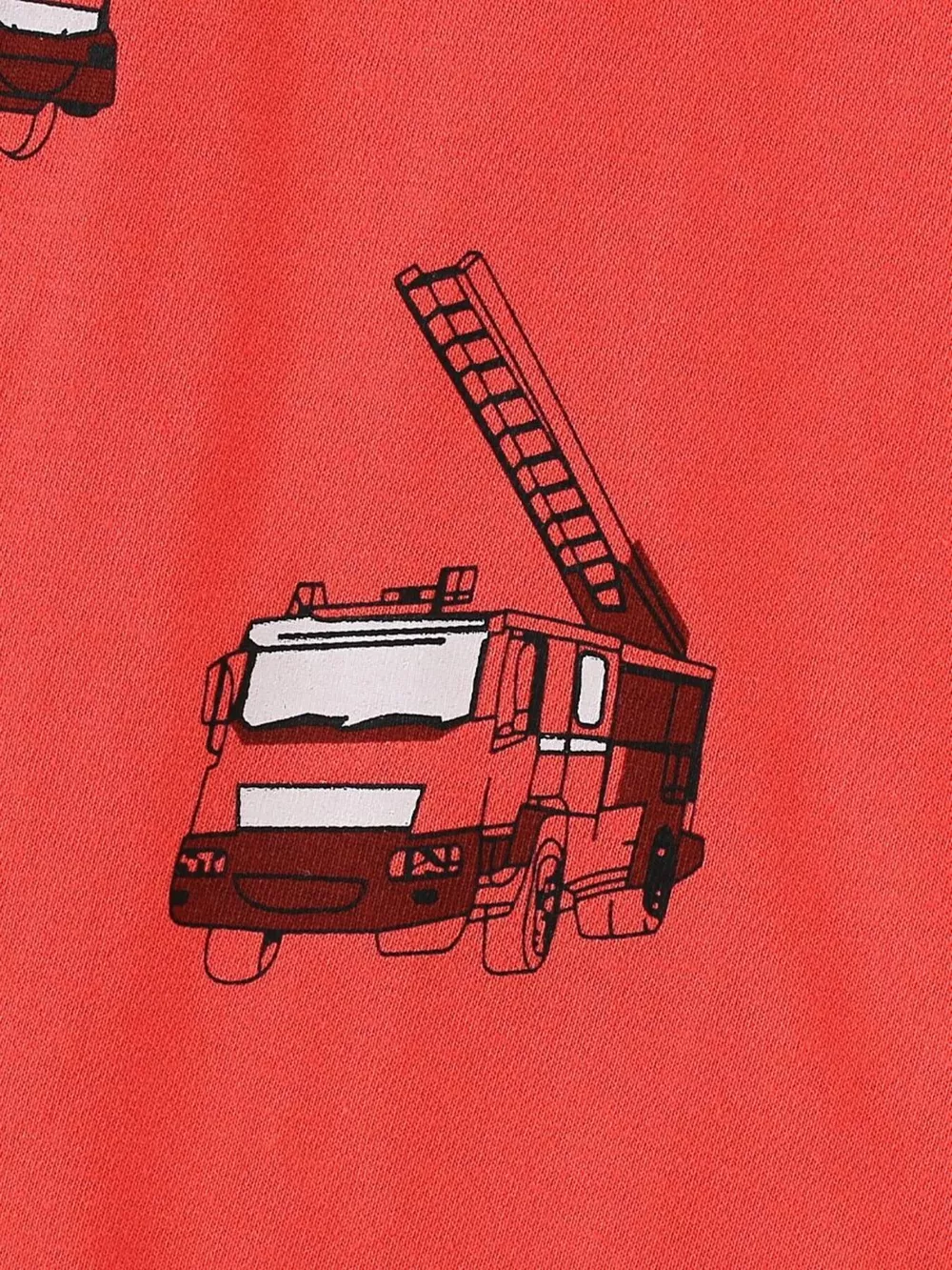 Children's Truck Print Crew Neck Short Sleeve T-Shirt, image 2