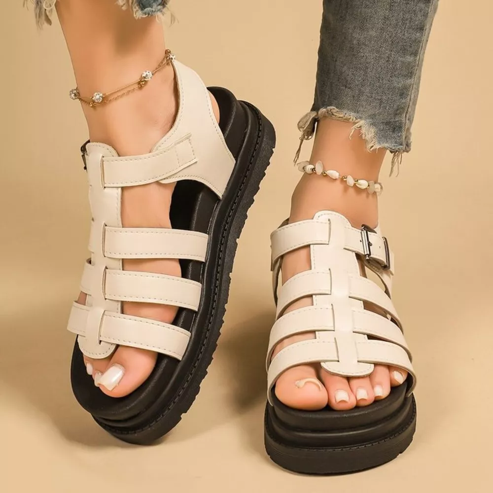 Open Toe Platform Sandals, image 3